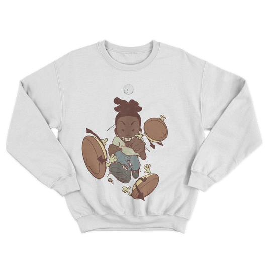 LesTheGenius FYC Crewneck - White