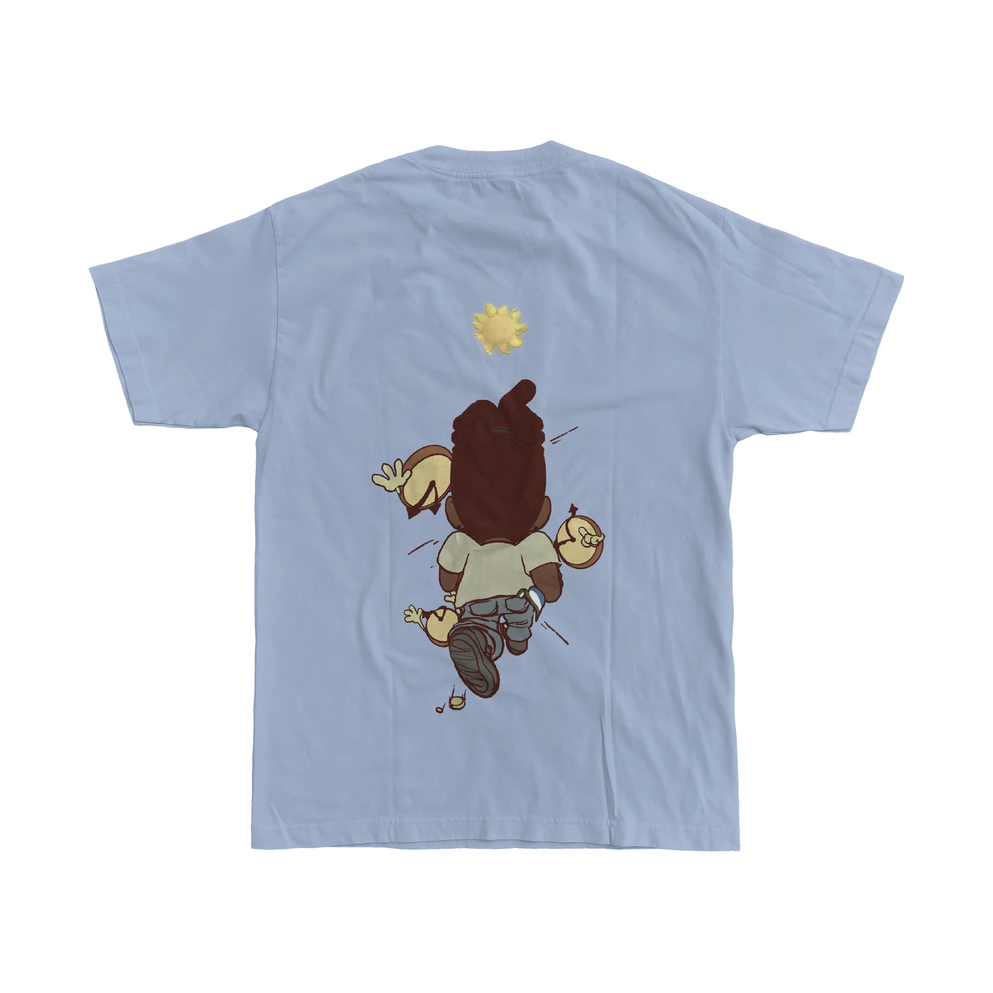 LesTheGenius FYC Tee - Washed Denim