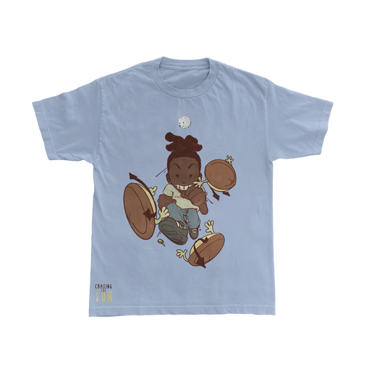 LesTheGenius FYC Tee - Washed Denim