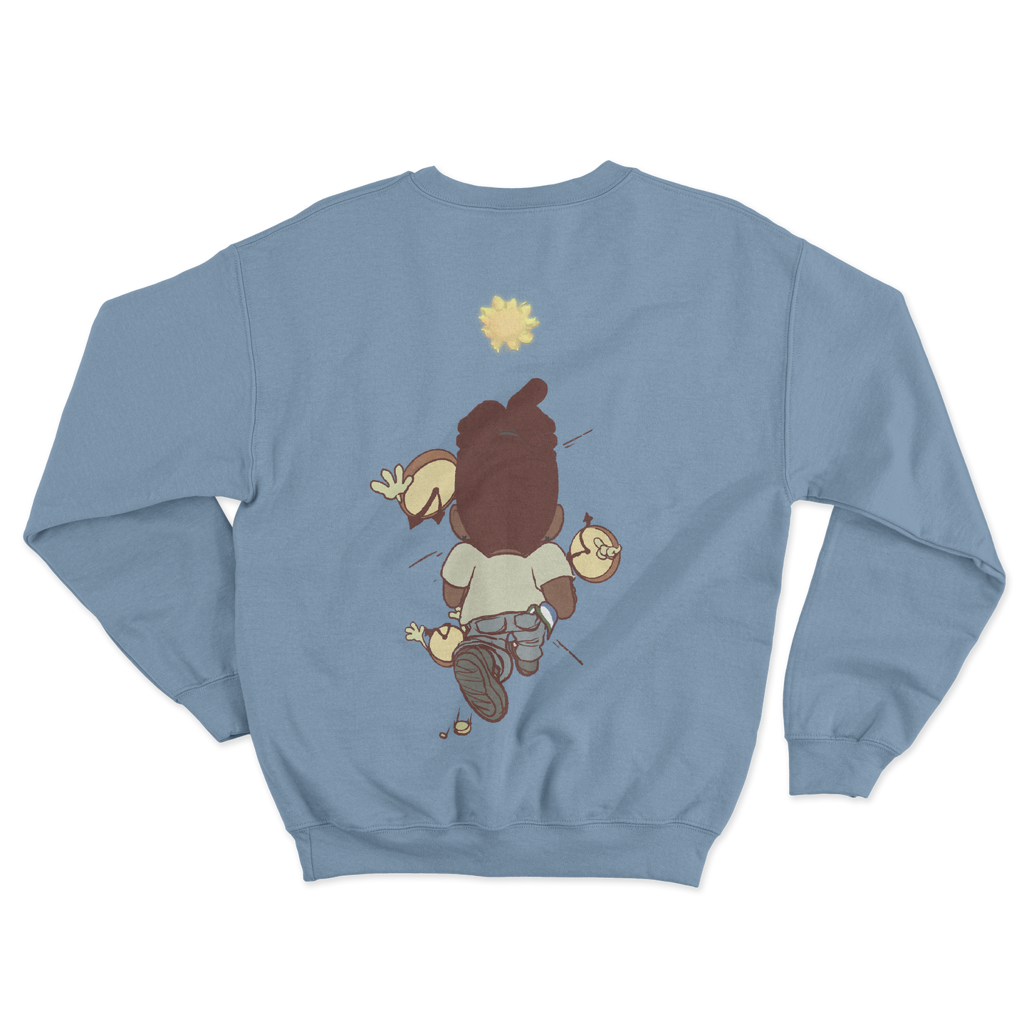 LesTheGenius FYC Crewneck - Blue Jean